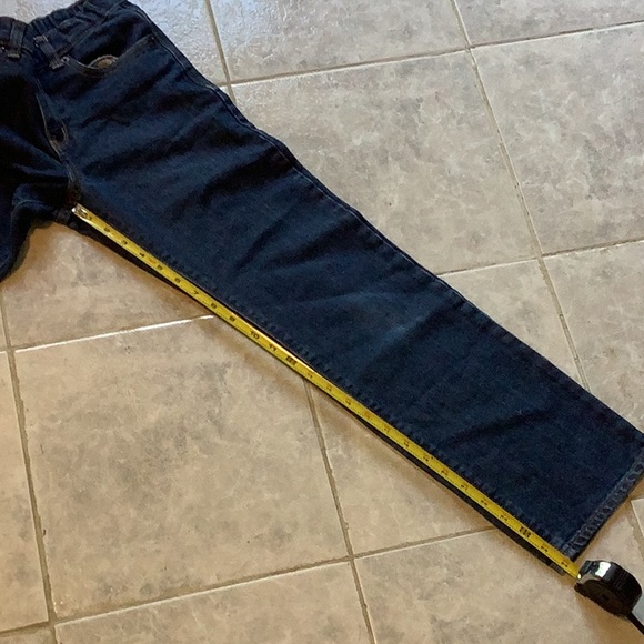 💕 Old Navy Straight Cut Jeans sz12 Adjustable Waist - Picture 11 of 11